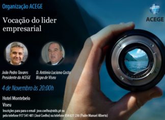 Jantar debate João Pedro Tavares e D. Antonio – Viseu